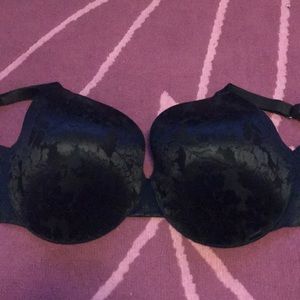 Soma Vanishing Back Full Coverage Black Lace 38G